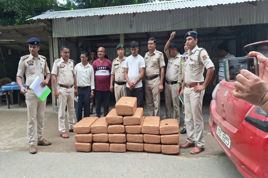 Tripura Police Seize 215 Kg Ganja Worth Over Rs 20 Lakh, One Arrested