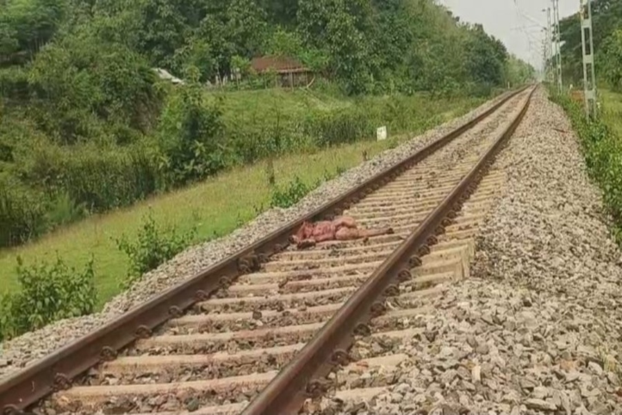 Trains mows down one in Tripura