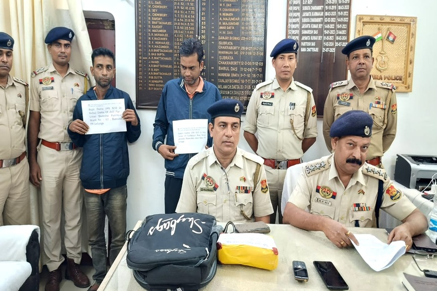 10,000 Yaba Tablets Seized in Agartala; Two Arrested