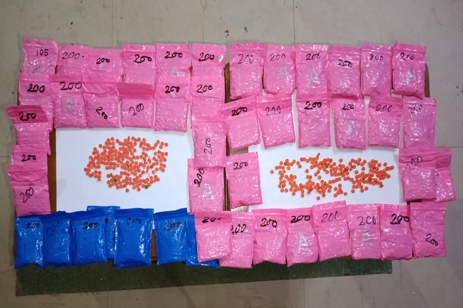Yaba Tablets Worth Rs 10 Lakh Seized Along Indo-Bangladesh Border in Tripura