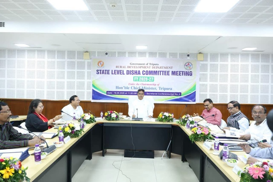 Tripura CM Calls for Stronger Field-Level Coordination, Faster Delivery of Development Schemes