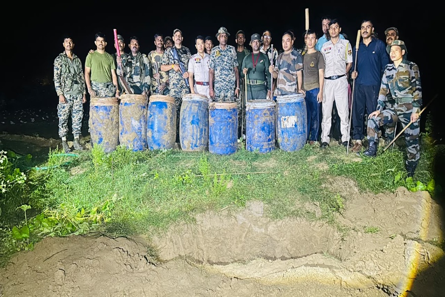 Ganja Worth Rs 1.63 Crore Seized in Joint Operation in Sonamura