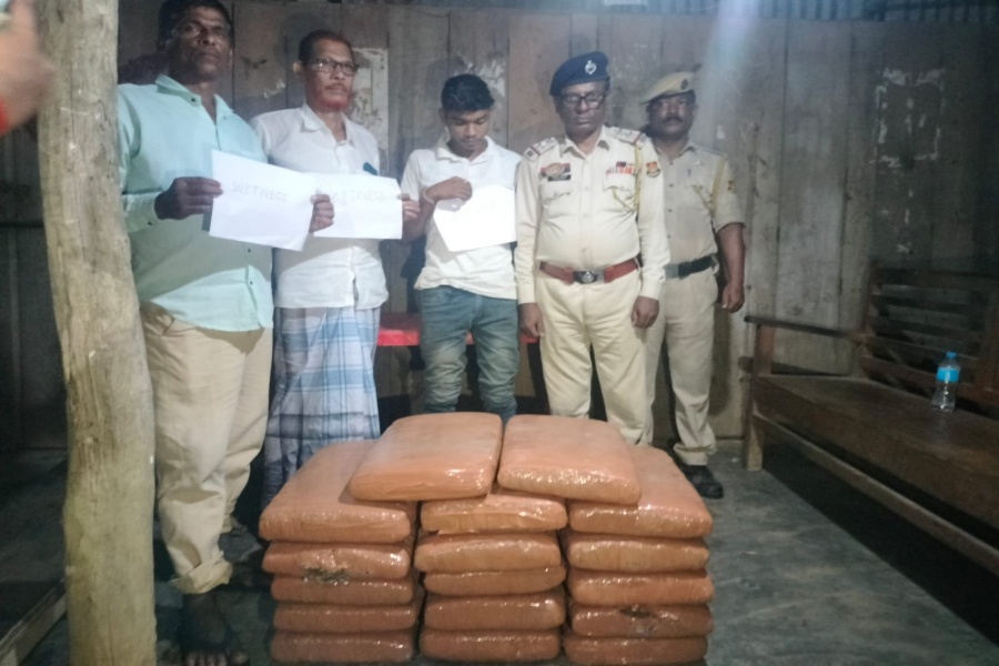 Cannabis Worth Rs 50 Lakh Seized from Bolero in Tripura, Driver Arrested