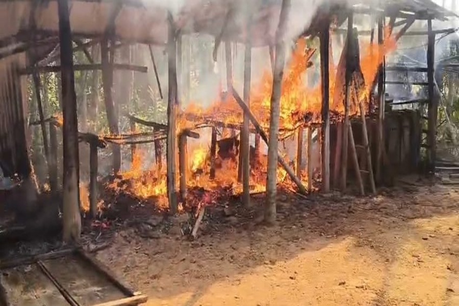 10 Arrested as puja subscription Dispute Triggers Violence in Fatikroy, several house, shops damaged