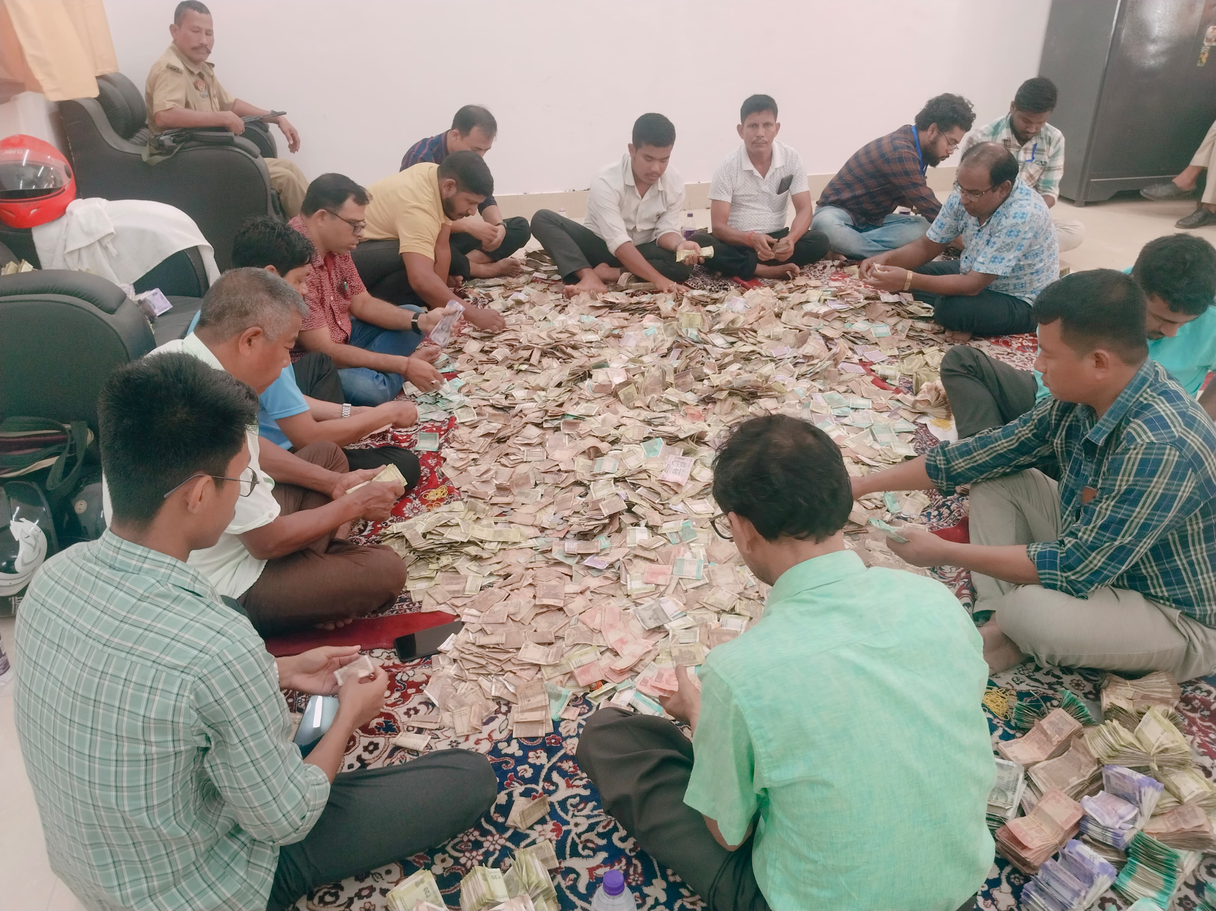 16 pranami boxes of Mata Tripura Sundari Temple opened, revealing foreign currency