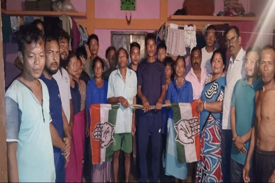 28 Families Join Congress in Tripura leaving various parties