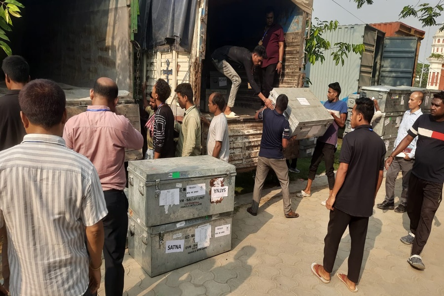 3,500 EVMs Reach Tripura Ahead of TTA...