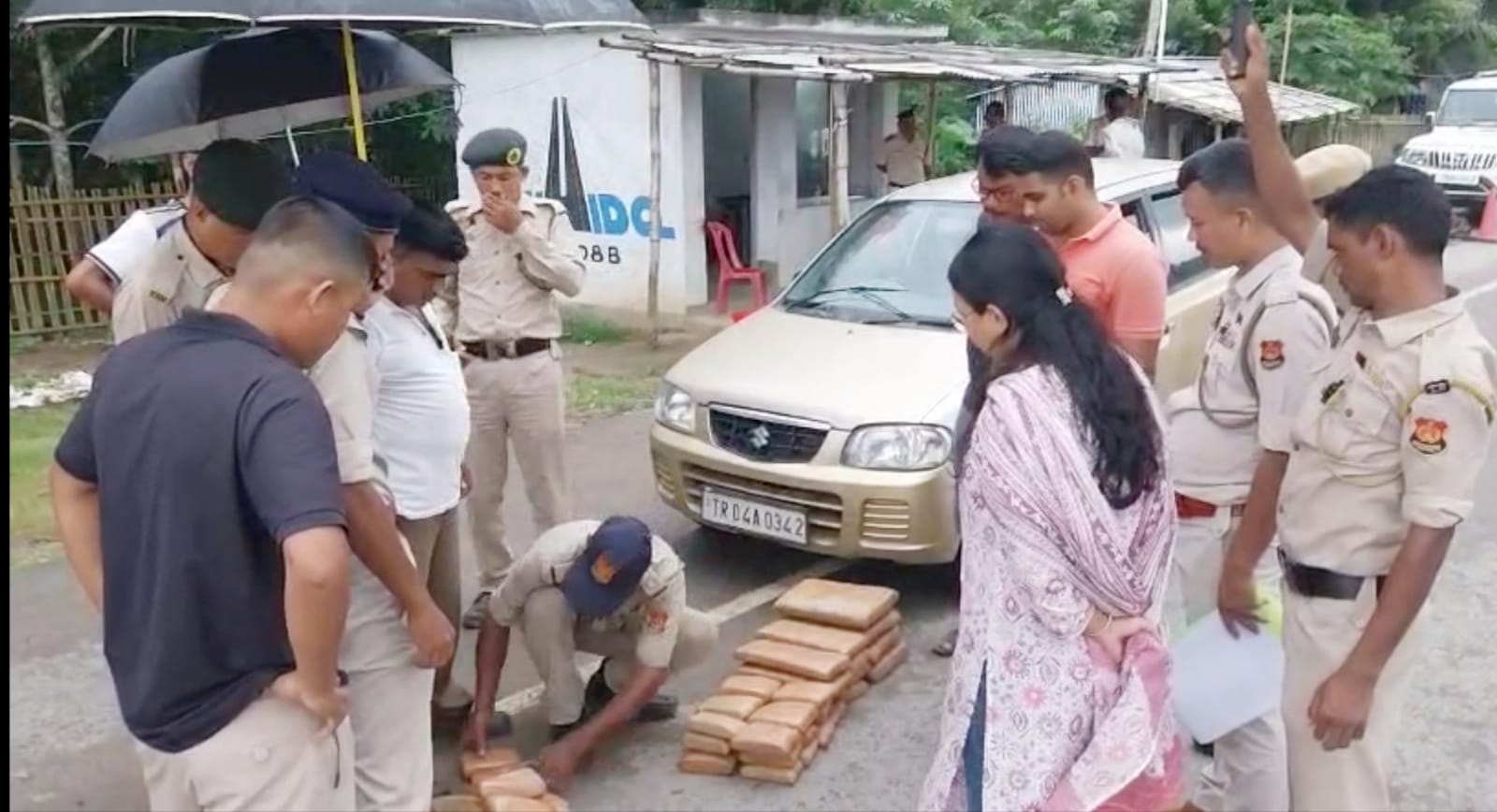 37 Kg ganja seized at Khowai; one held