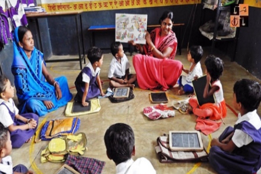 Single Teacher Managing Two Anganwadi Centres in Triopura Village Sparks Concern