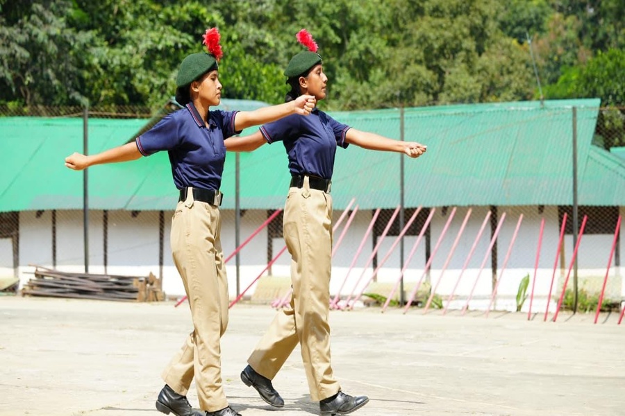 ASSAM RIFLES MENTORS DAUGHTERS OF DIMA HASAO