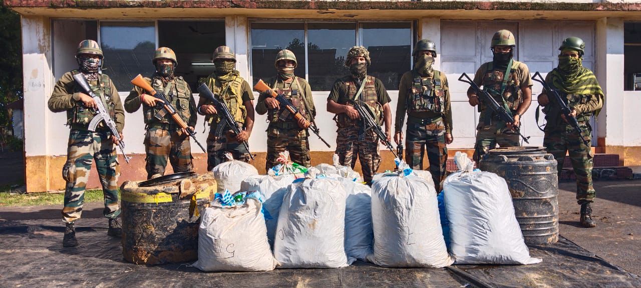Assam Rifles seizes marijuana worth Rs 30 lakh in Tripura