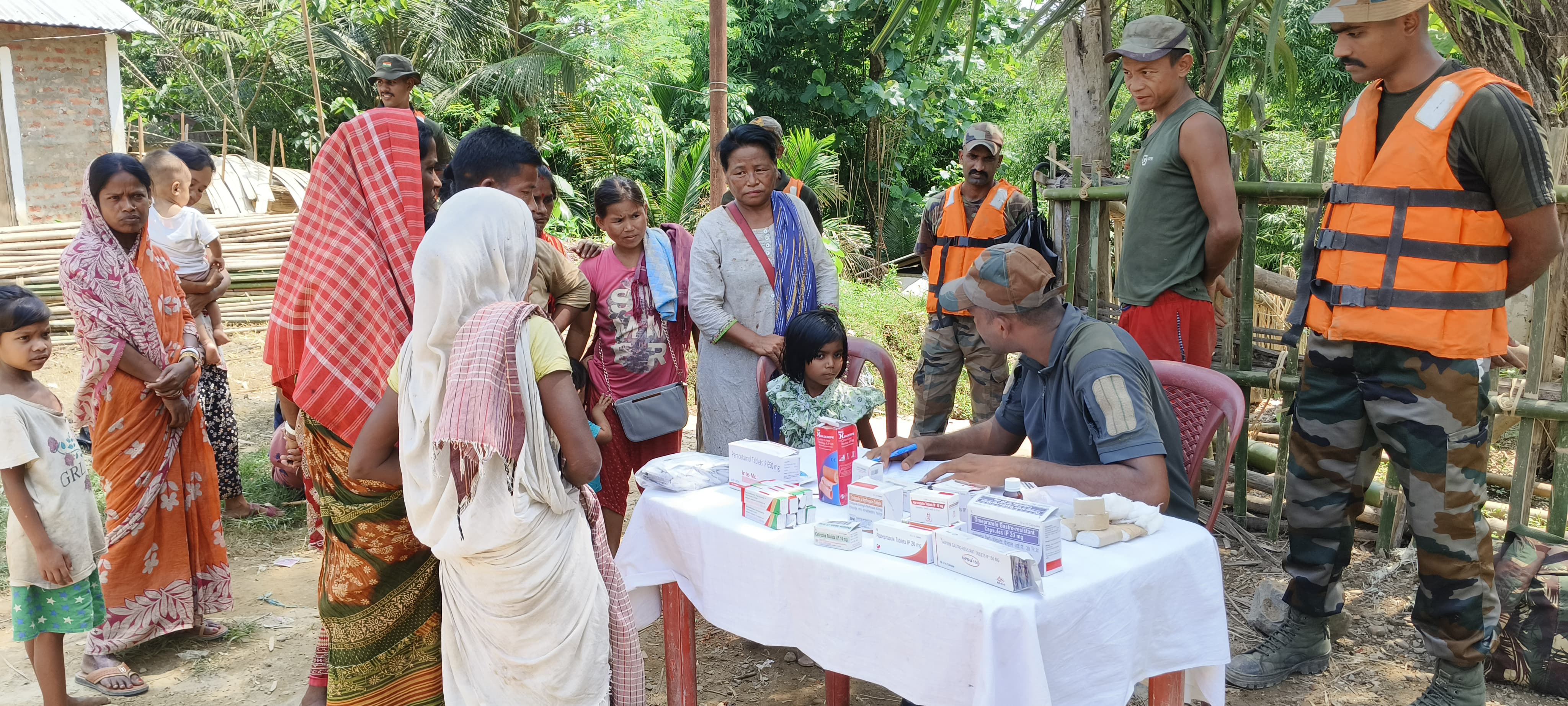 Assam Rifles stands tall against post-flood disease threat in Tripura, Manipur  ​