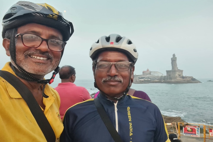 At 60+, Two Agartala Cyclists Inspire Nation with 5,300 km Bicycle Journey