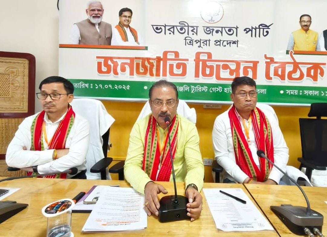 BJP committed to accelerating Janajati development: Tripura BJP Chief