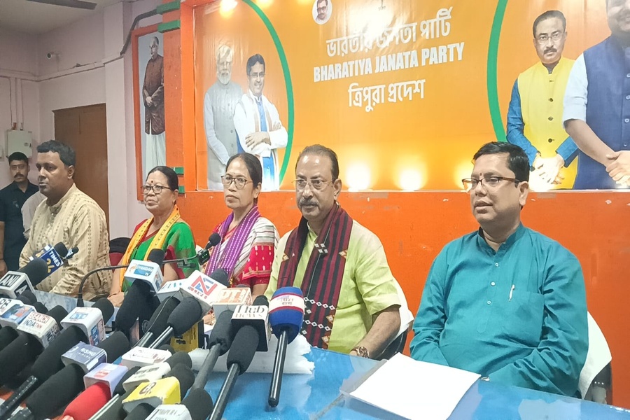 BJP Confident of “Triple Engine Government” in TTAADC