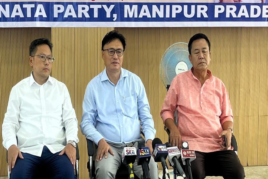 BJP Manipur kicks off three months long Atmanirbhar Bharat Sankalp Abhiyan campaign