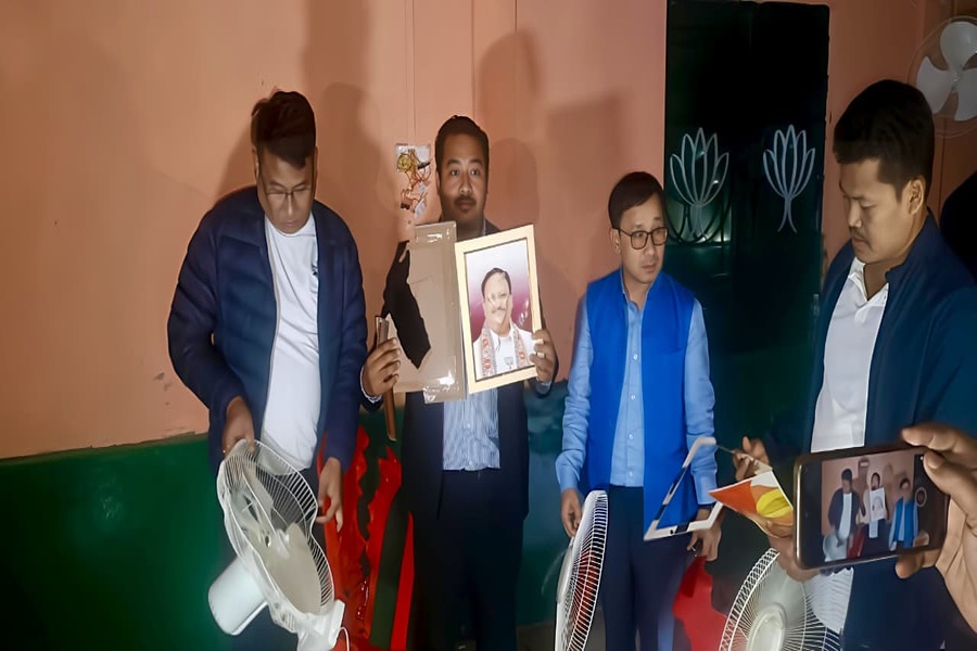 BJP Offices Set Ablaze, Workers Brutally Attacked by Tipra Motha