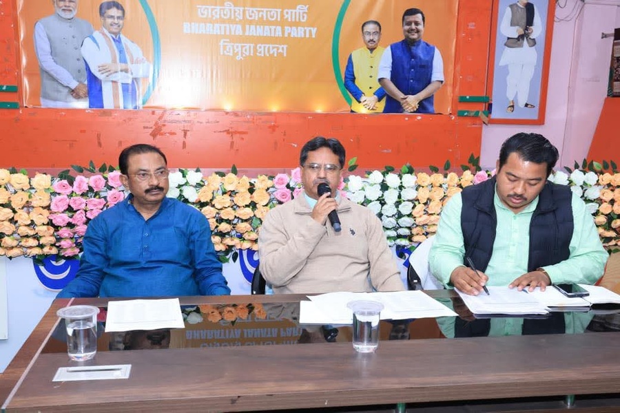 BJP Targets All 28 Seats in Upcoming ADC polls, no decision on alliance yet: Tripura CM