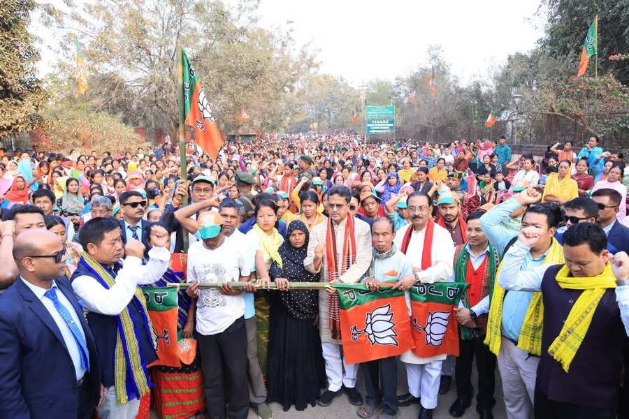 BJP will prioritize citizens’ development in ADC says CM, warns against illegal activities