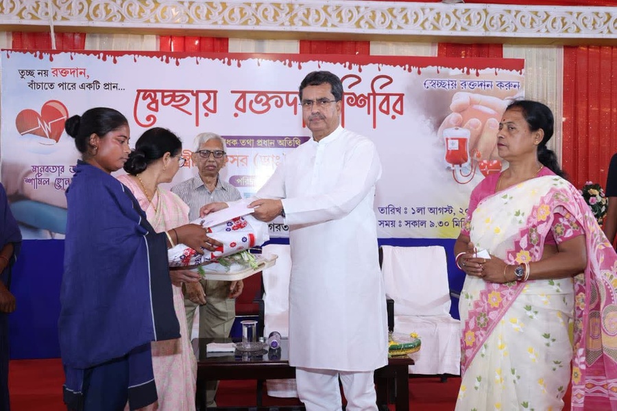 Blood donation movement witnessing a renaissance in Tripura: CM​
