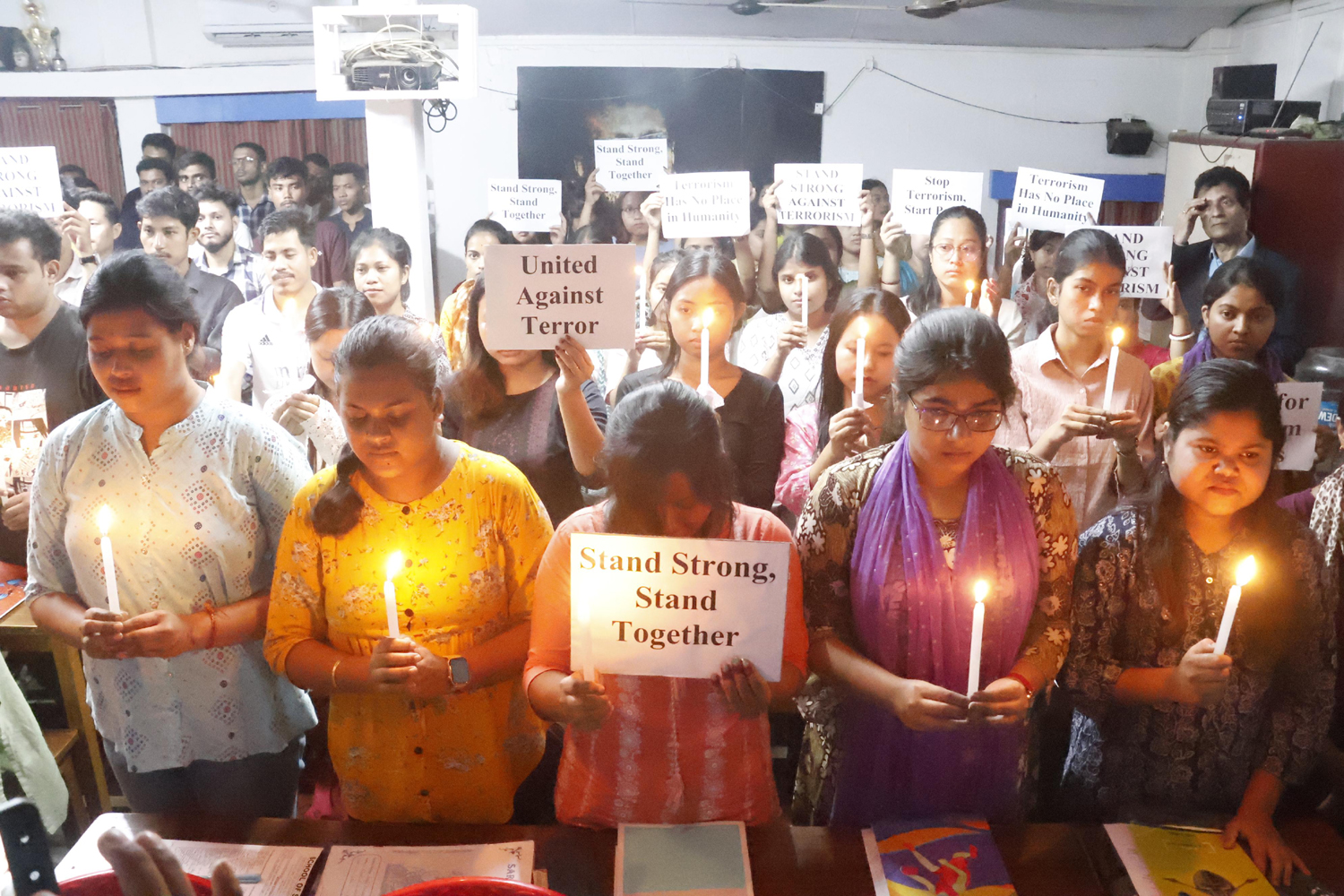 Candlelight marches across Tripura condemning Pahalgam terror attack, demands action