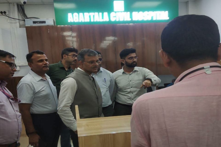Central Team Inspects Agartala Civil Hospital, Reviews Healthcare Infrastructure and Services