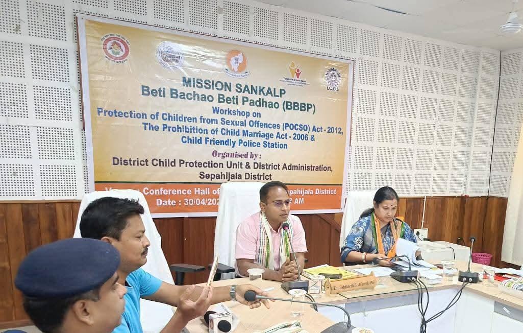 10 villages in Tripura’s Sepahijala district records zero child marriages in past six months, awarded ‘Aspiring Child Marriage Free Village’