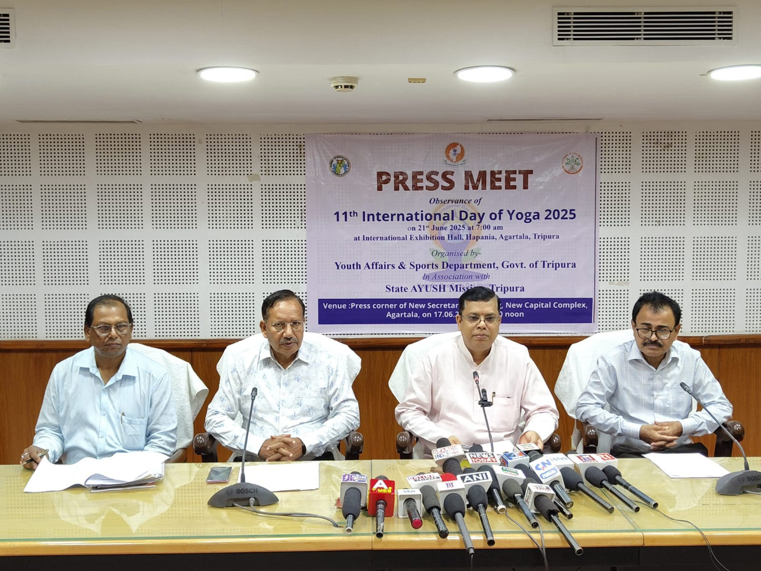 CM to inaugurate state-level international yoga day celebration on June 21