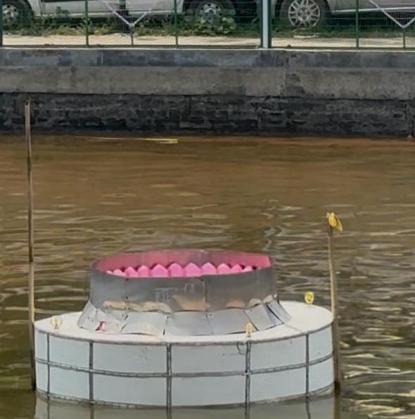 Controversy erupts as OC of Tripura Police covers lotus-shaped fountain, sparks public outrage