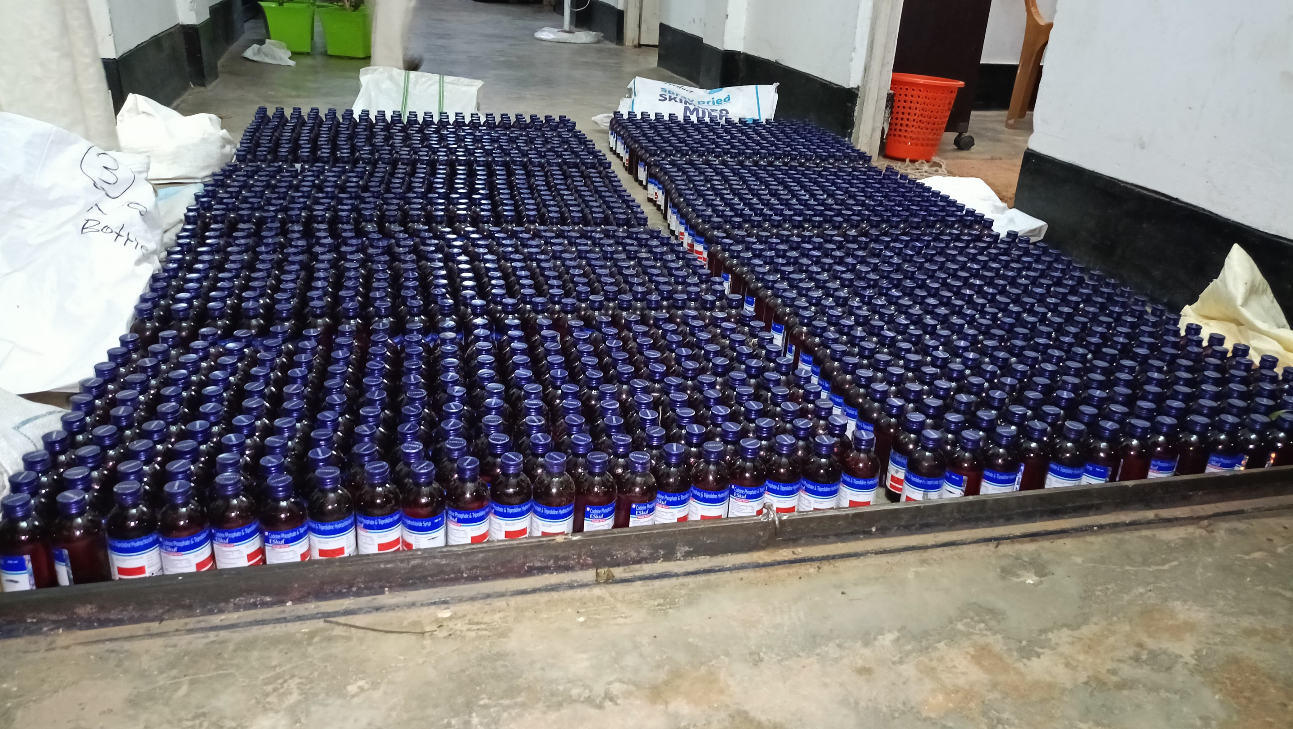 Cough syrup worth Rs 7.9 Lakh seized from Deogarh Express at Agartala Station
