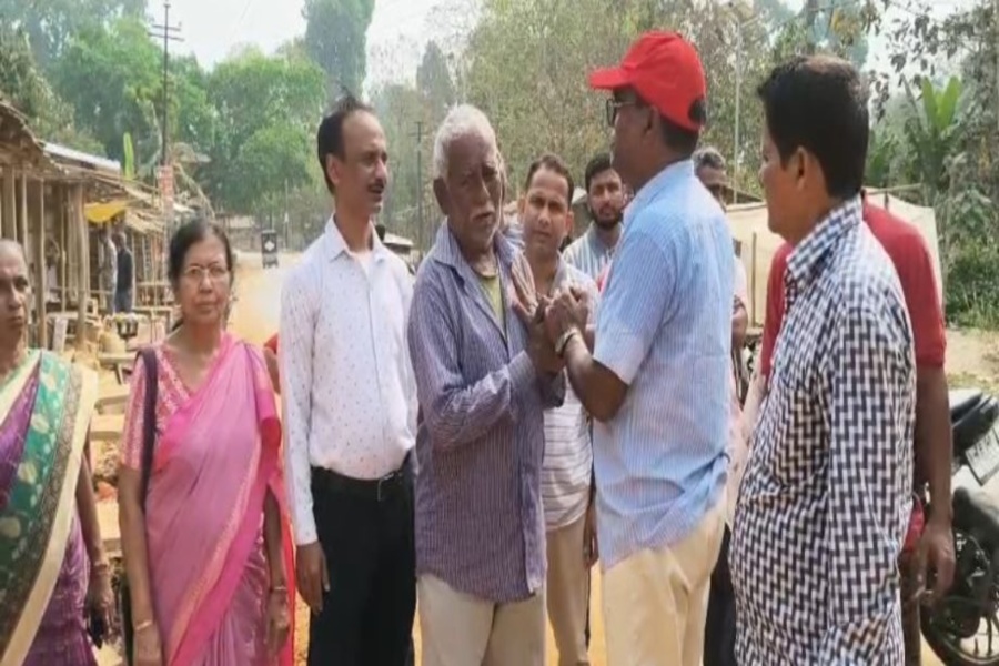 CPIM Candidate Amitabha Dutta Begins Campaign for Dharmanagar By-Election