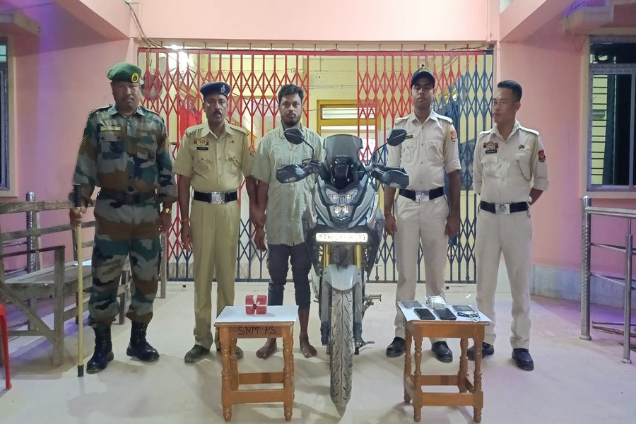 Drug Peddler Arrested in Sonamura, Heroin and Cash Seized