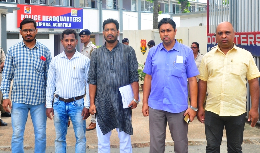 Tripura Left youth body meets DGP, demands to restore Law and Order