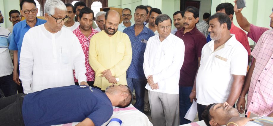 Ex-CM slams Govt over healthcare crisis, blood donation shortfall in Tripura