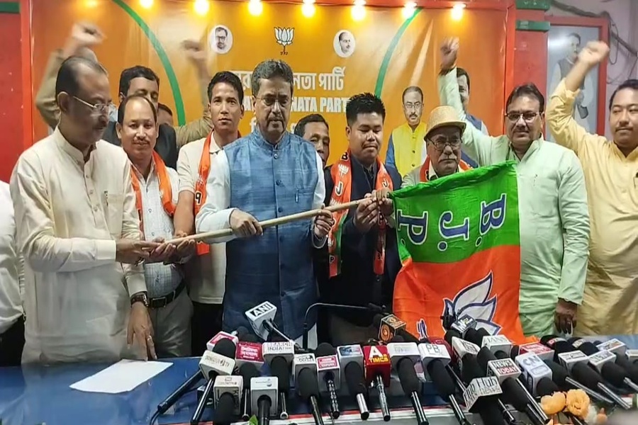 Five Tipra Motha Leaders Join BJP Ahead of TTAADC Polls, Cite Corruption and Lack of Responsibility