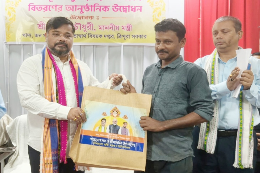 Tripura Launches Free Festive Food Distribution for 92,000 Ration Cardholder Families