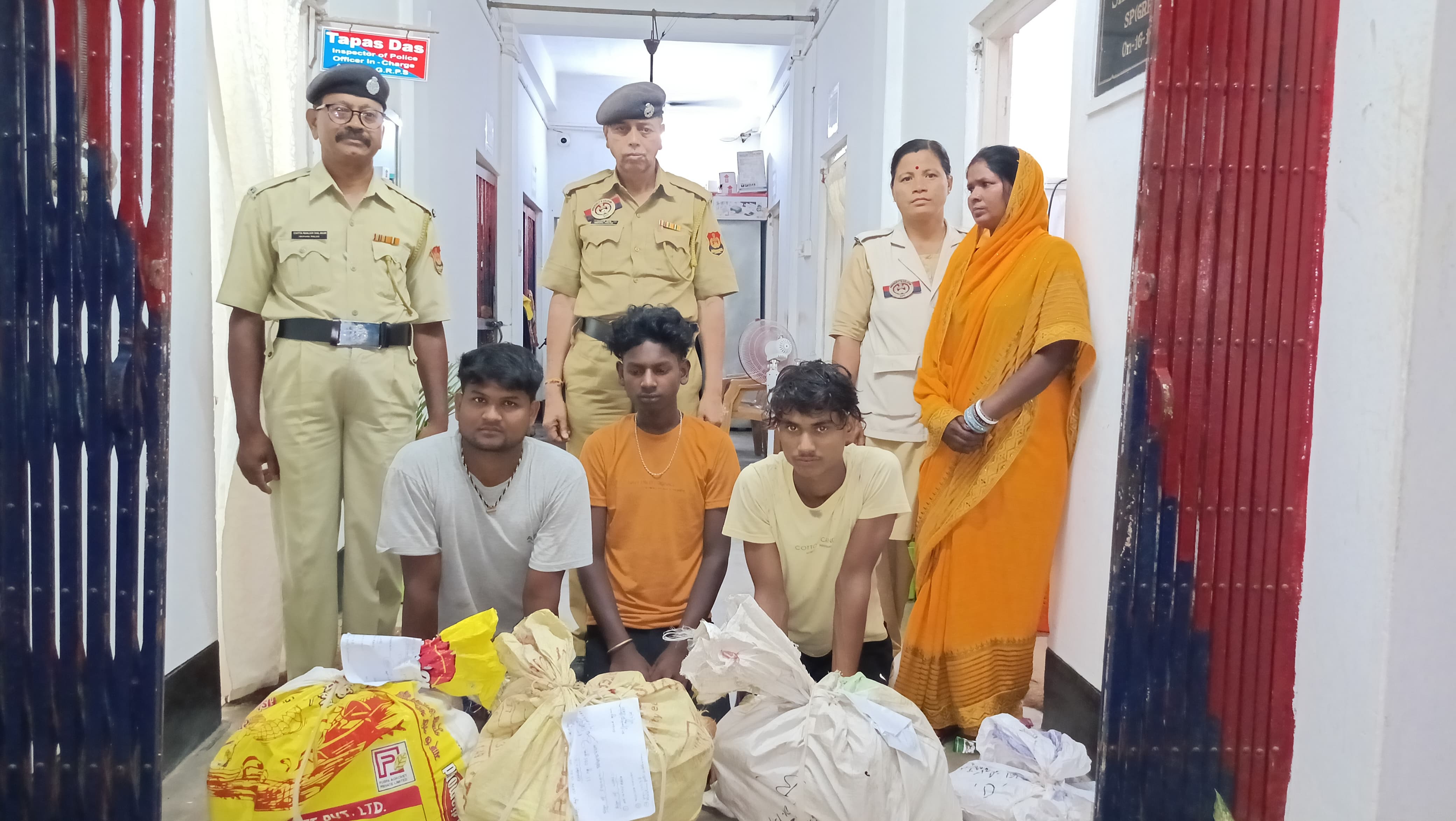 Four Bihar residents, including woman, held with cannabis in Tripura