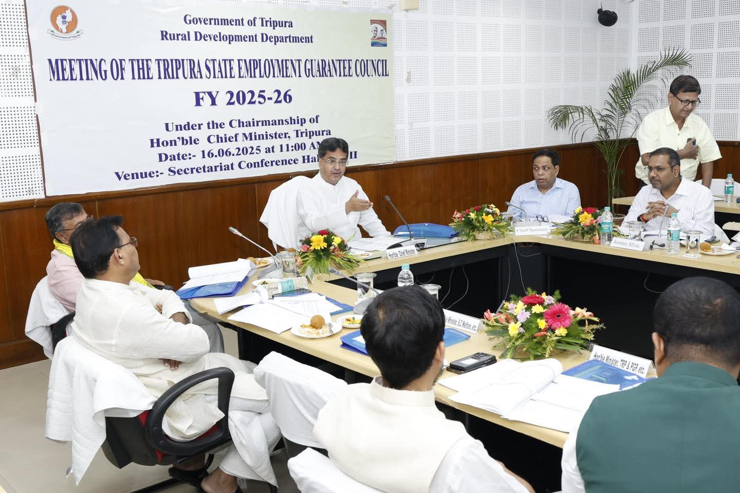 Govt committed to uplifting rural, marginalized regions: Tripura CM
