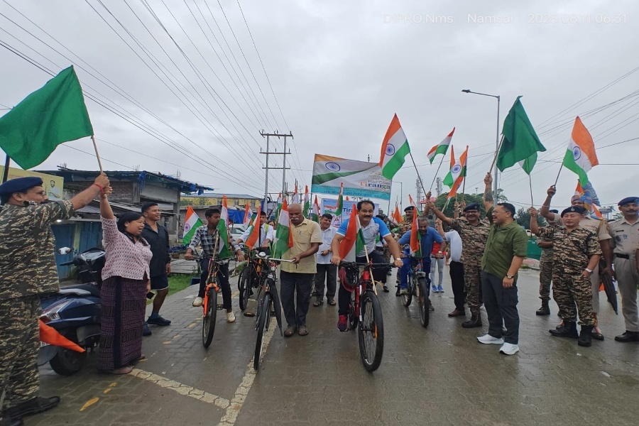 Har Ghar Tiranga Rally launched in Namsai of Arunachal Pradesh