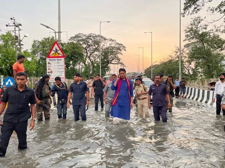 Heavy rains cause flooding in West Tripura; MP Biplab Deb assures swift rescue efforts