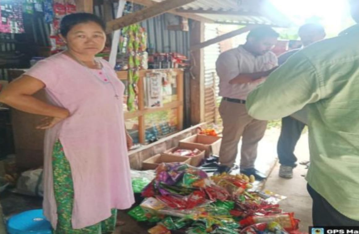 Illegal Myanmar-packaged food seized from two schools in Tripura
