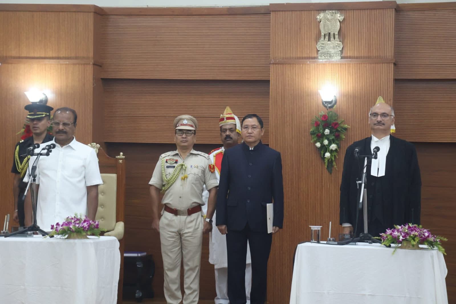 Justice M. S Ratna Sri Ramachandra Rao takes oath as Chief Justice of Tripura High Court