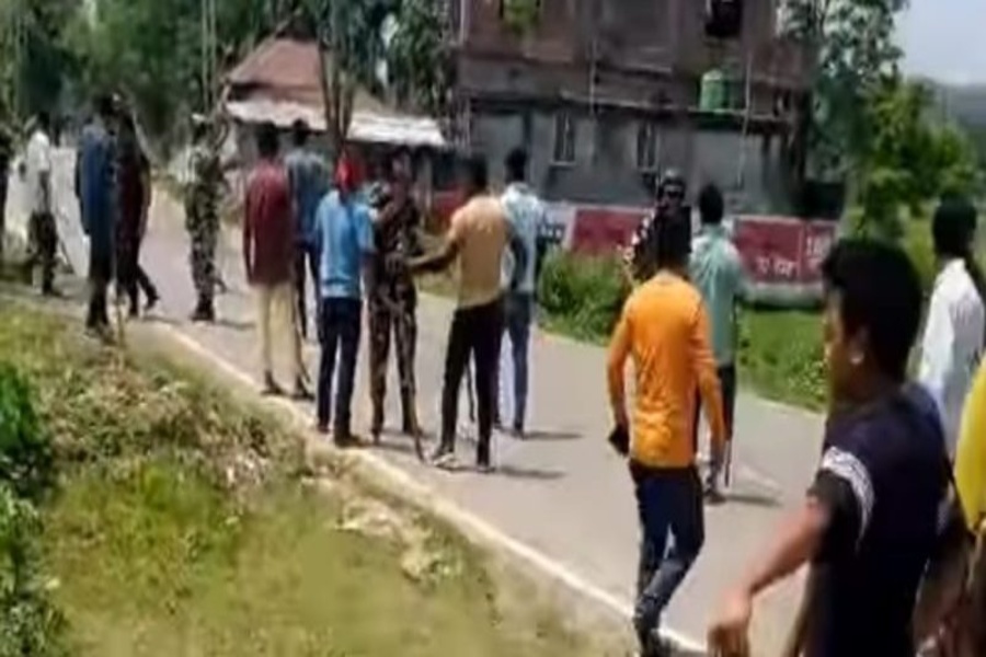 Clash reported between BJP and TIPRA ...