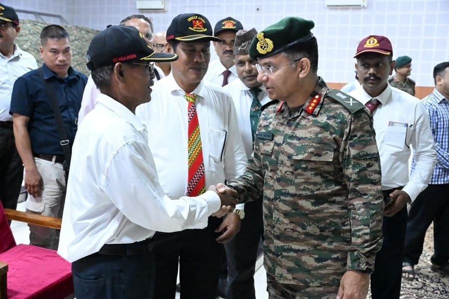 Indian Army Holds Veterans' Meet in A...