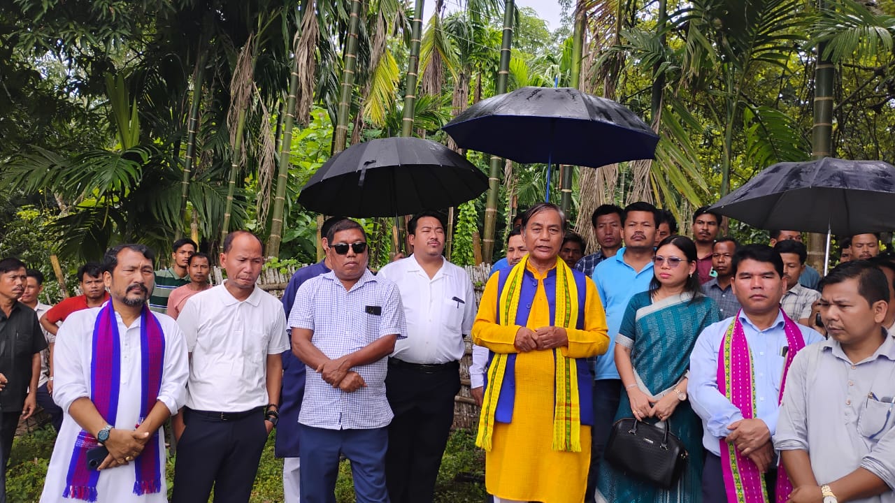 Khowai Tension: BJP delegation meet victims, warns against political valance