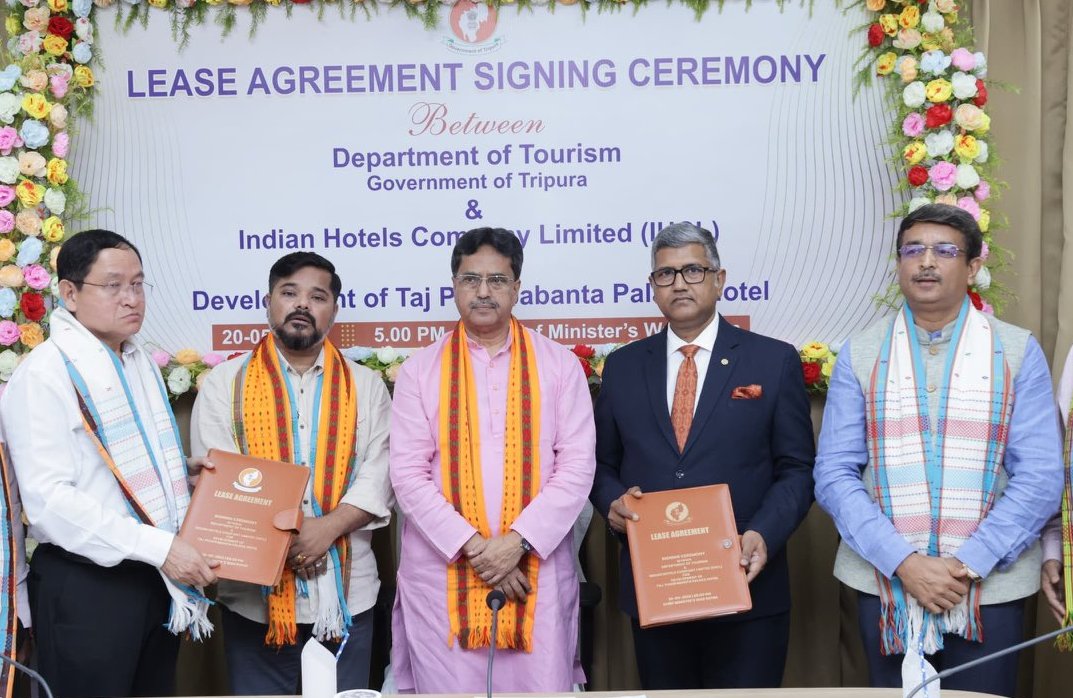 Luxury heritage hotel to give major Boost to state tourism says Tripura CM