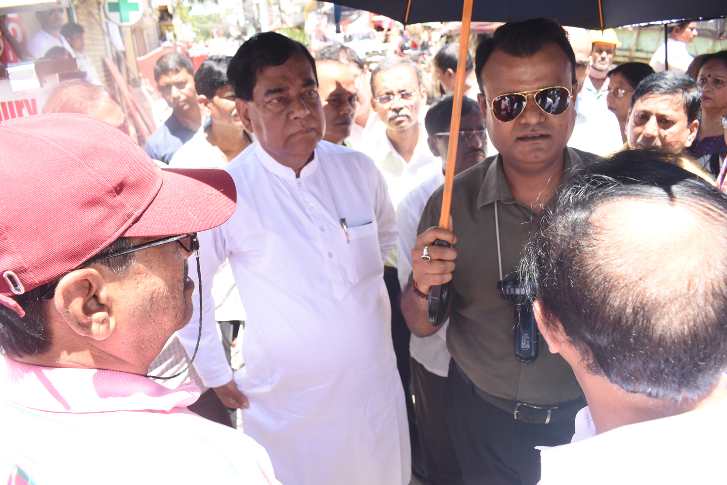 Mayor inspects drain work in city, dispels land occupation rumours