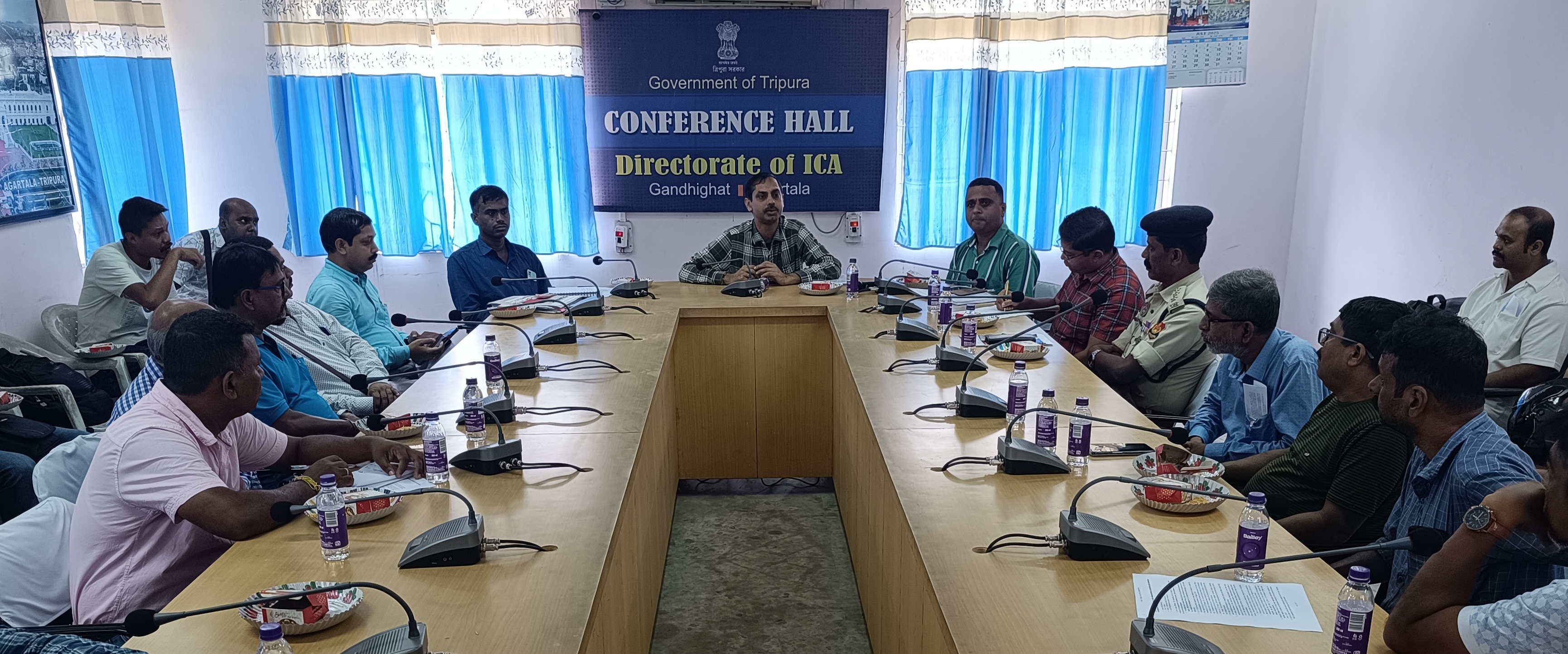 Meeting held to ensure smooth media coverage for I-Day celebrations in Agartala