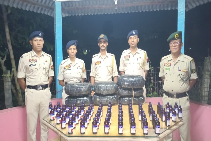 Narcotics Worth Nearly Rs 10 Lakh Recovered from Border Road in Sonamura