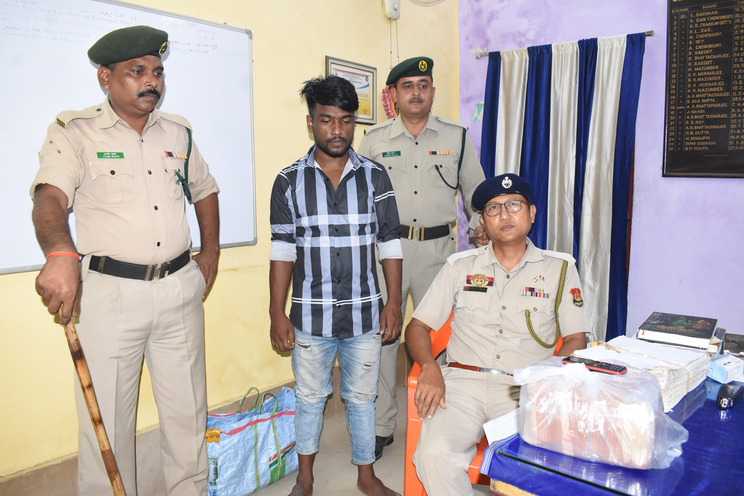 Bangladeshi Youth nabbed with banned cough syrup in Agartala city